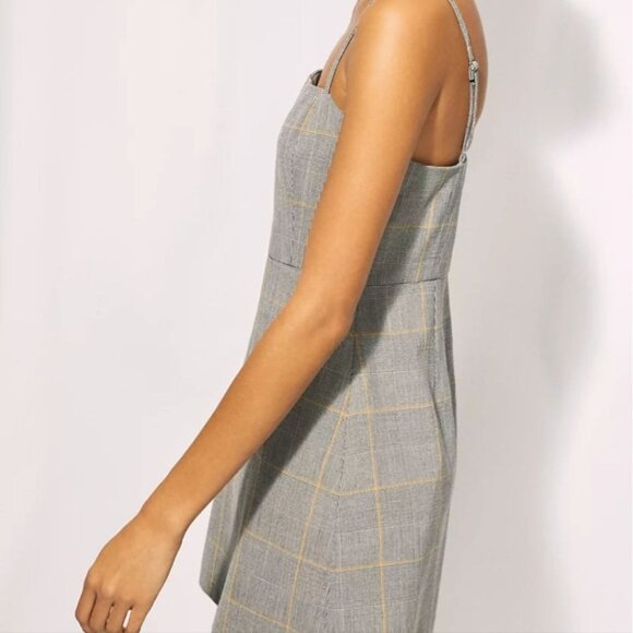 Aritzia Wilfred New Classic Check Mini Dress - Picture 3 of 8